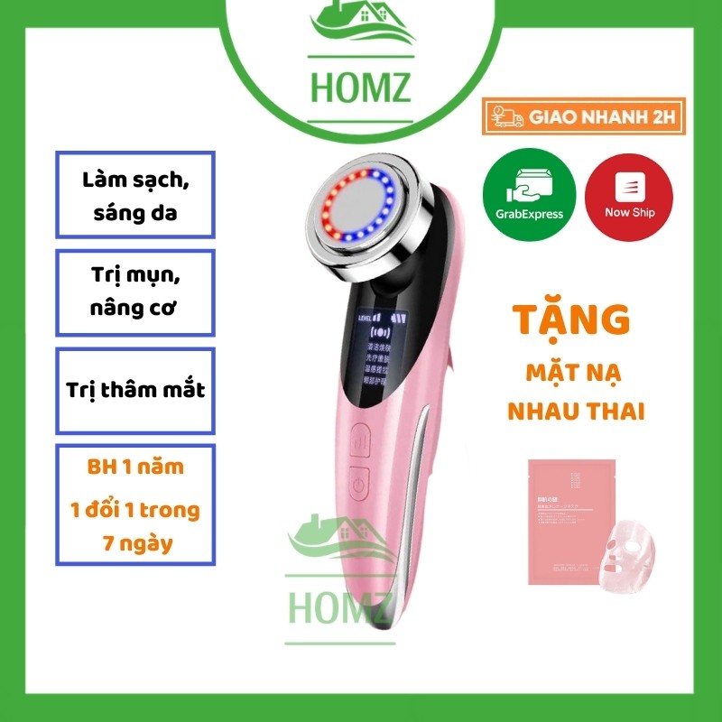 Máy Massage Mặt Cầm Tay Ion HOMZ Máy Mát Xa Nâng Cơ Đẩy Tinh Chất Điện Di Tinh Chất - bản 007&bản cải tiến 010 | BigBuy360 - bigbuy360.vn