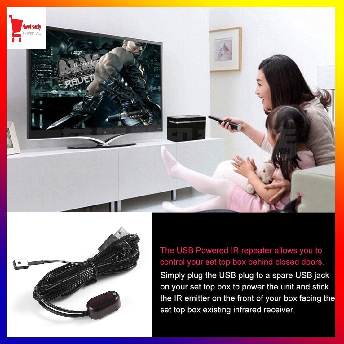 Đầu Nối Dài Hồng Ngoại Điều Khiển Từ Xa 0331 Cho Tv Box Cd Dvd Player Usb