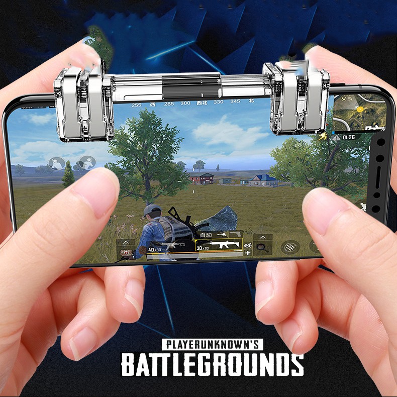 Bộ nút chơi game Game PUBG, ROS dòng nút bấm 4 chốt K9 kim loại trên điện thoại