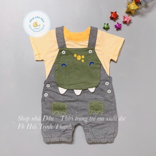 Set yếm kh.ủng lo.ng bé trai