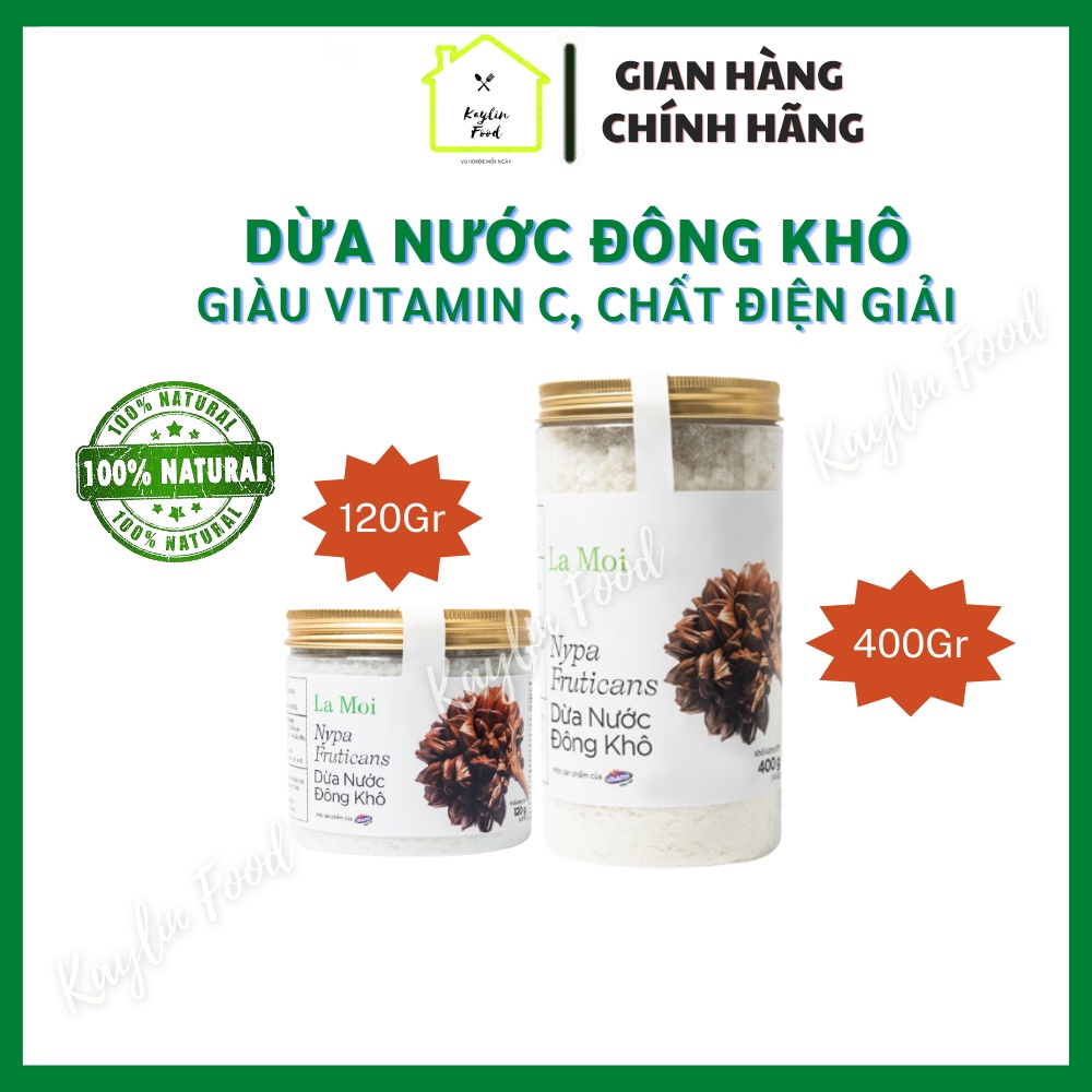 Mật dừa nước đông khô Vinamit giàu vitamin C và chất điện giải tự nhiên