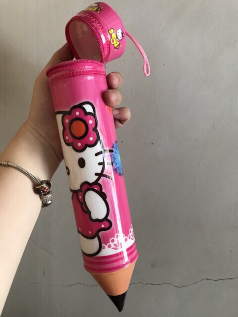 Hộp bút/ bóp viết hình cây bút chì hoạt hình