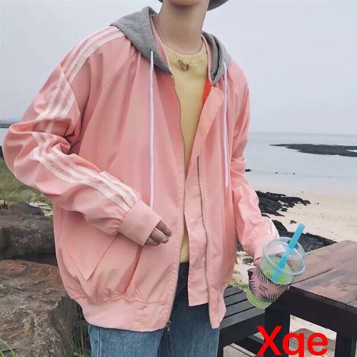 [FREESHIP] ÁO KHOÁC UNISEX PHỐI MŨ NỈ CỰC TRENDY | BigBuy360 - bigbuy360.vn