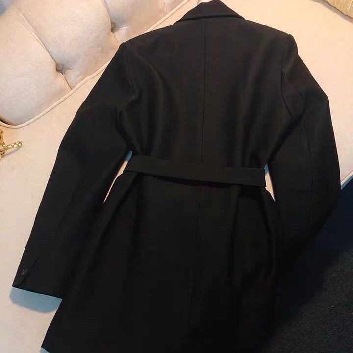 Áo blazer Vải Lụa Chất Lượng Cao Cột Dây Thắt Nơ Màu Trắng Phong Cách Pháp Chất Lượng Cao Cho Nữ | BigBuy360 - bigbuy360.vn