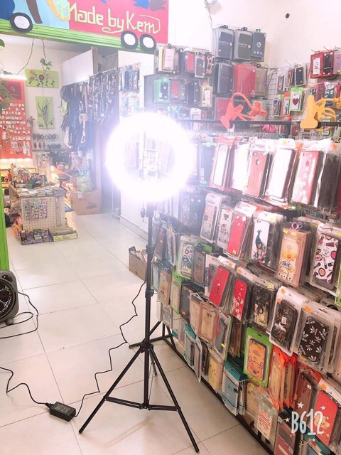 Bộ đèn livestream tích hợp đèn LED 36cm [SÁNG LẮM LUÔN]