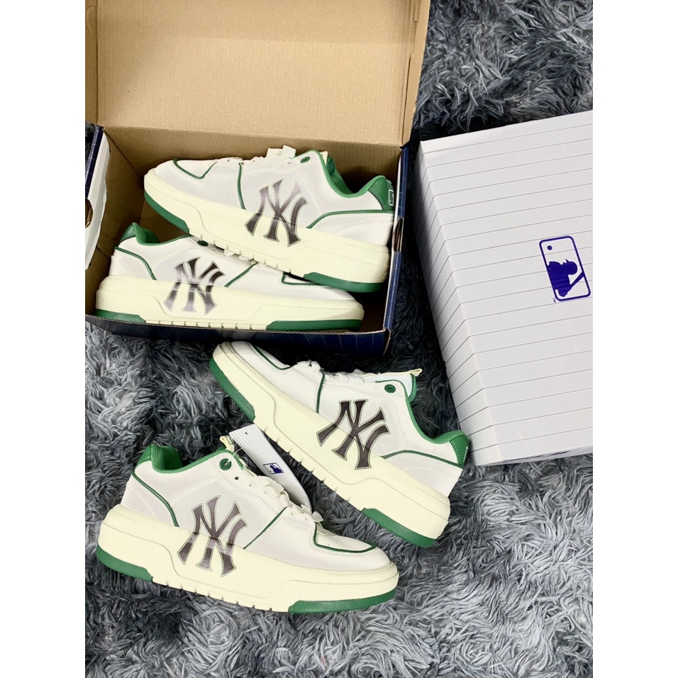 Giày MLB Chunky Liner Green, Black bản đẹp, Giày thể thao Chunky LIner NY hotrend 2022