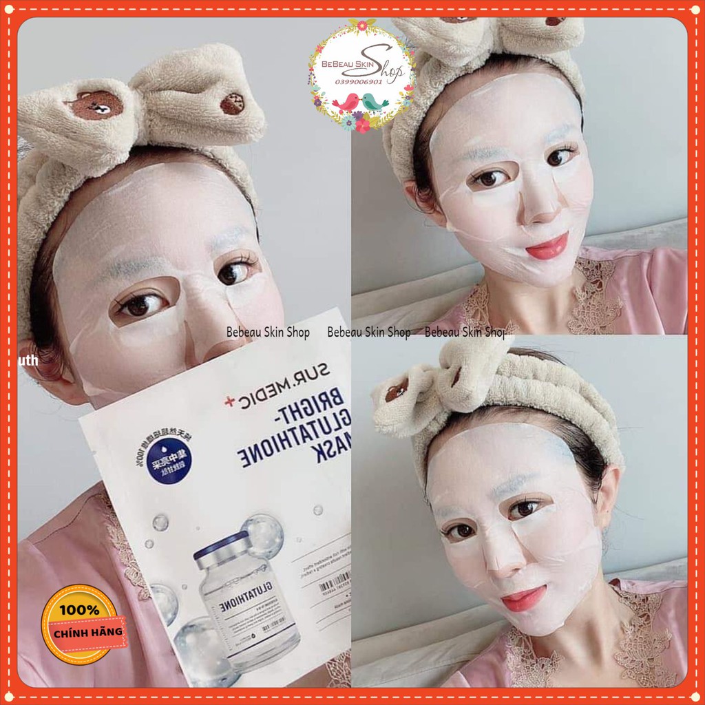 Mặt Nạ Trắng Da Sur.Medic Bright Glutathione Mask