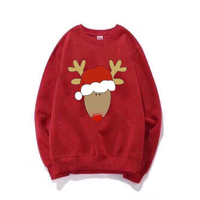 Áo sweater noel hot new có bigsize vati nỉ bông dày mịn nhiều mẫu