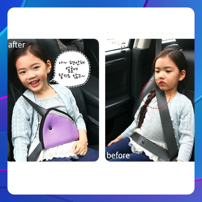 Bọc dây đai an toàn cho bé trên ô tô