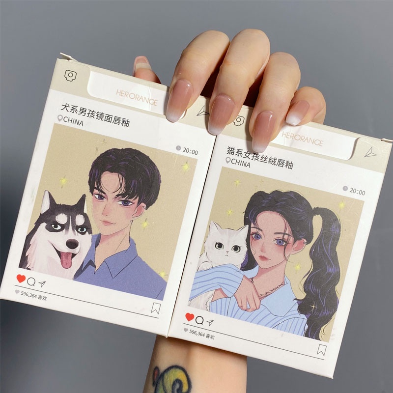 [Hàng mới về] Bộ 5 son kem lì HERORANGE chất lượng cao chuyên dụng làm đẹp | BigBuy360 - bigbuy360.vn