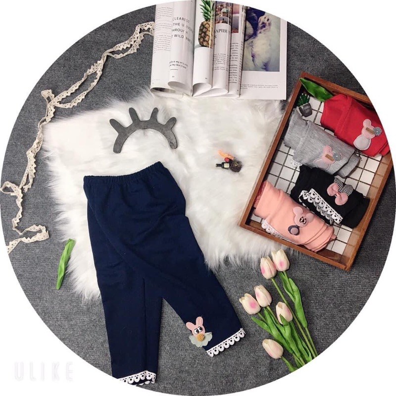 quần legging cho bé gái 2020( combo 4q)