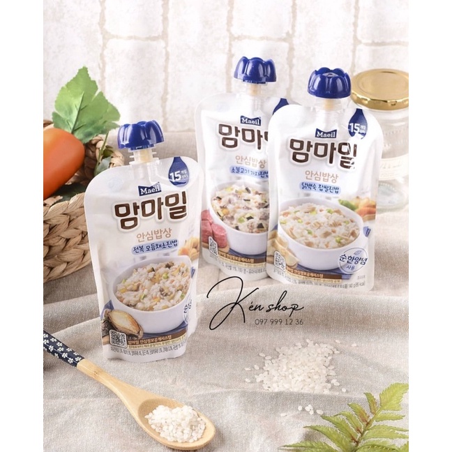 CHÁO ĂN LIỀN MAEIL cho bé