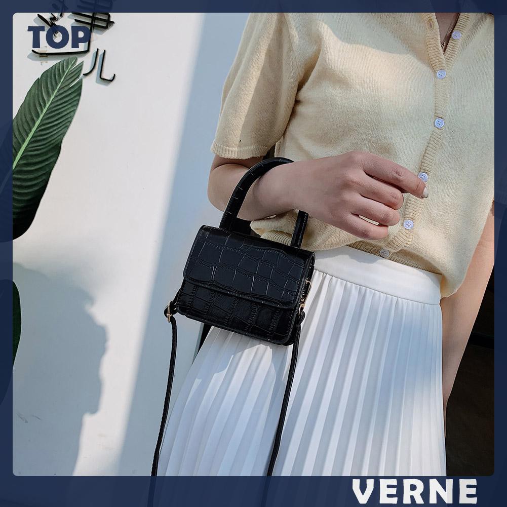 Túi Đeo Chéo Bằng Da Thanh Lịch Cho Nữ