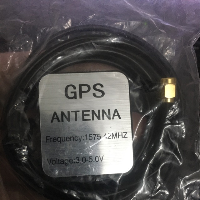 Ăng ten GPS loại dây dài 2m cho hộp đen ô tô thương hiệu Đài Loan