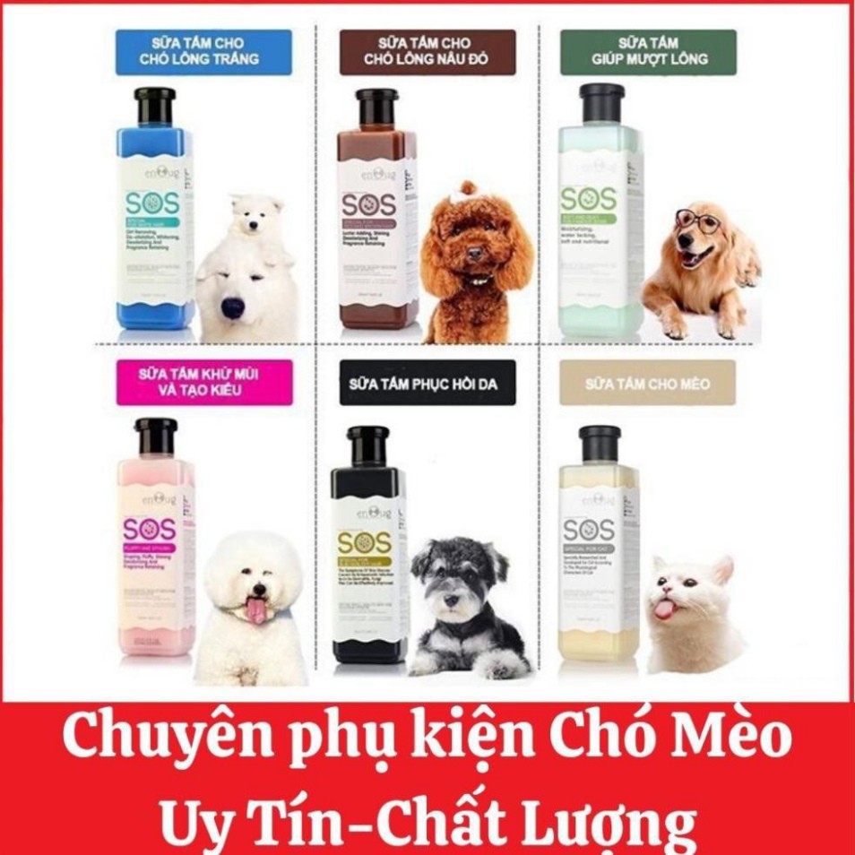 Sữa Tắm SOS Cao Cấp  530ml Dành Cho Chó Mèo qa0208