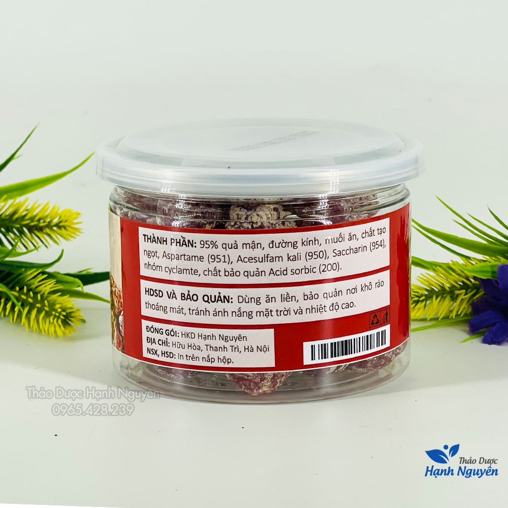 Ô mai mận đỏ chua ngọt (Đồ ăn vặt, đặc sản Hà Nội, xí muội) - Thảo Dược Hạnh Nguyên