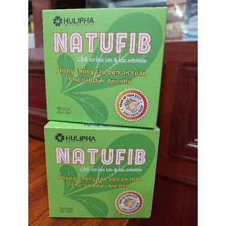 Natufib_ Phòng táo bón an toàn cho bà bầu,trẻ nhỏ.Hộp 20 gói