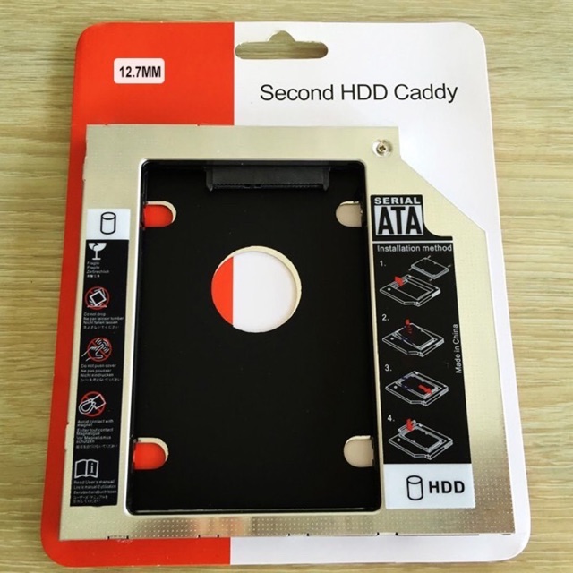 {RẺ VÔ ĐỊCH}Caddy HDD SSD SATA 3 khay gắn thêm ổ cứng SSD - Nhựa -Chất lượng 100% Hài Lòng