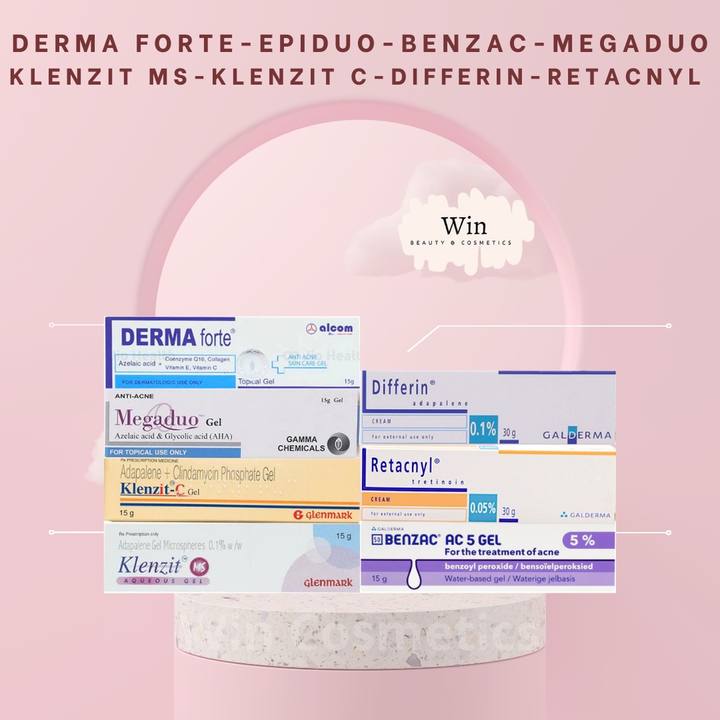 Kem giảm mụn thâm Derma forte