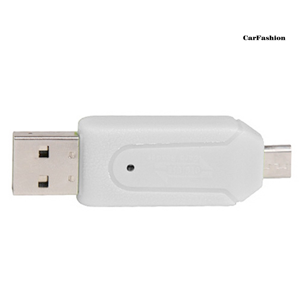 Đầu Đọc Thẻ Nhớ Chs2 Trong 1 Usb Otg Micro Usb Tf Sd Cho Pc Phone