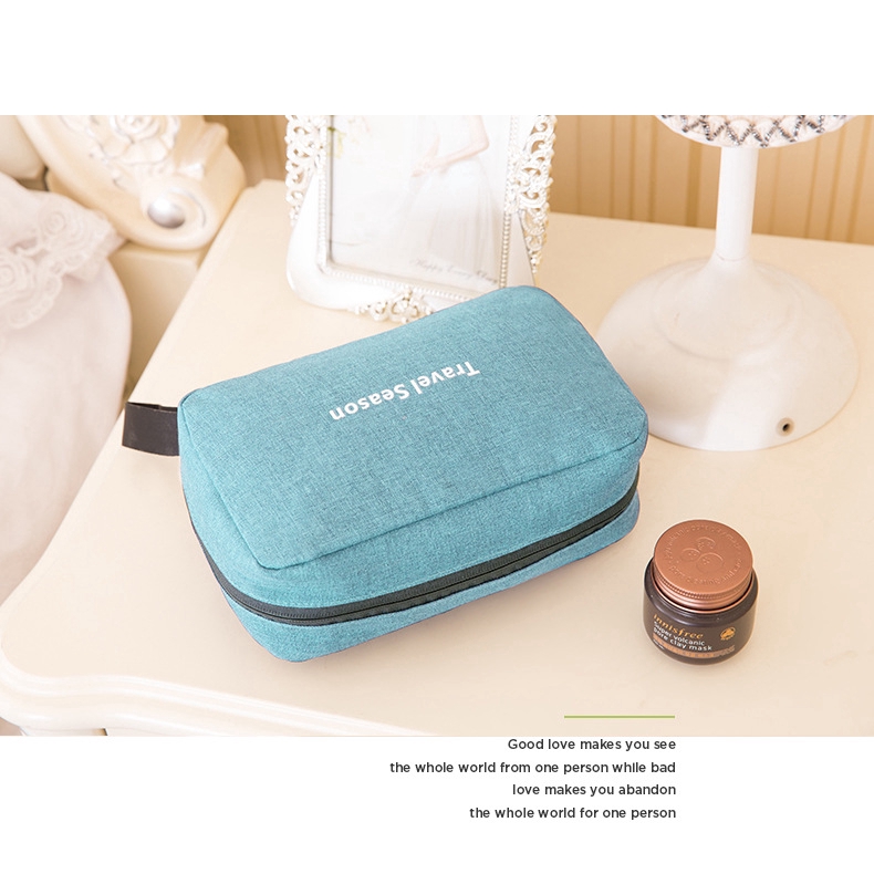 Túi đựng đồ trang điểm treo chống thấm nước có thể xếp gọn chất lượng cao tiện dụng khi du lịch
