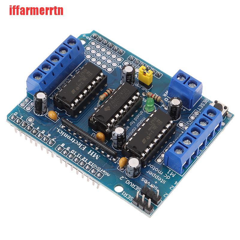 Bảng Mạch Điều Khiển Động Cơ L293D Dành Cho Arduino