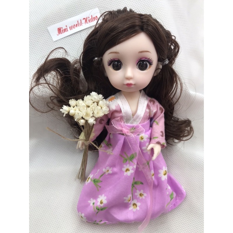 Váy búp bê Baboliy ob11 Bjd 1/8 16cm dễ thương