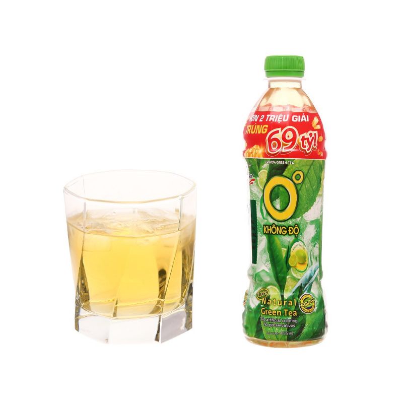 Lốc Trà Xanh Không Độ 500ml