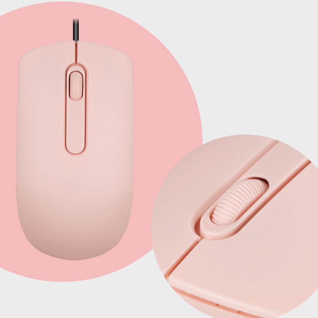 Chuột máy tính có dây 1.2m 1200dpi thông dụng thời trang