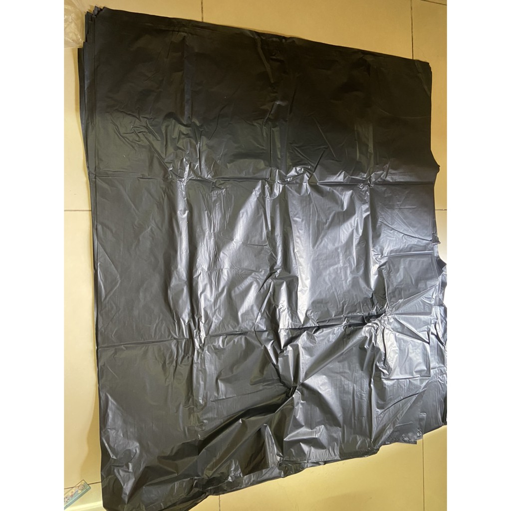 1kg TÚI ĐEN ĐỰNG RÁC CÔNG NGHIỆP  90cmx120cm