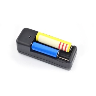 Nguồn Sạc Pin Đôi, Pin Li-ion 3.7V 18650, 14500, 16340.... Loại 2 Viên (Cắm Điện)