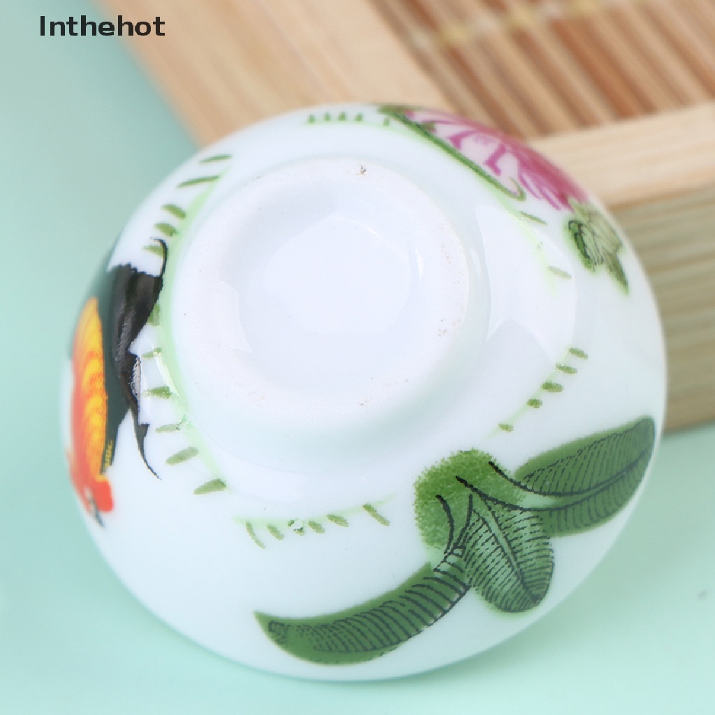 Bộ Tô Sứ Trang Trí Nhà Búp Bê Tỉ Lệ 1: 12