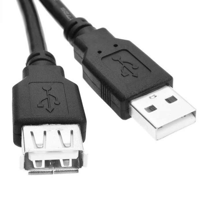 CÁP NỐI DÀI USB 5M VÀ 10M ĐEN CHÍNH HÃNG