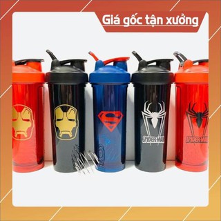 Bình Lắc Shake - Bình Siêu Anh Hùng  Tập Gym 700ML