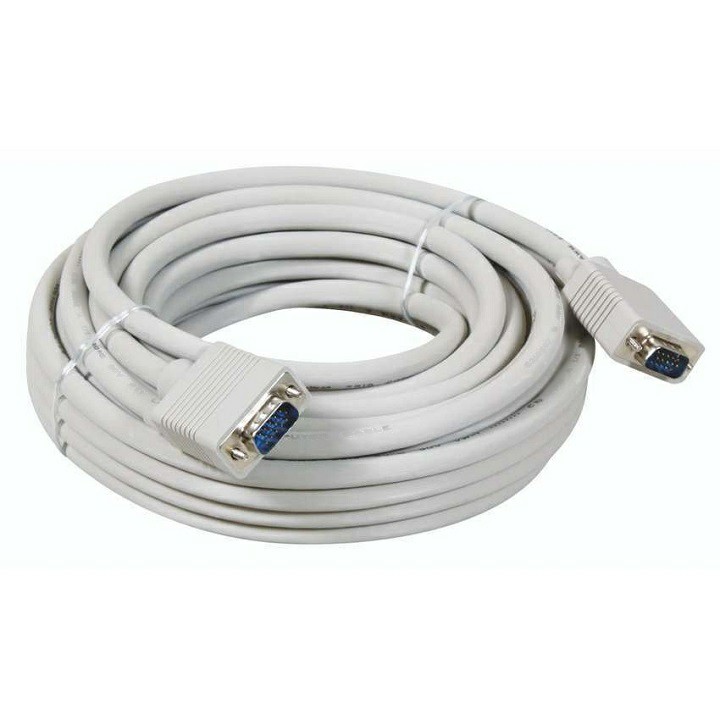 Cable Vga 15m dây trắng