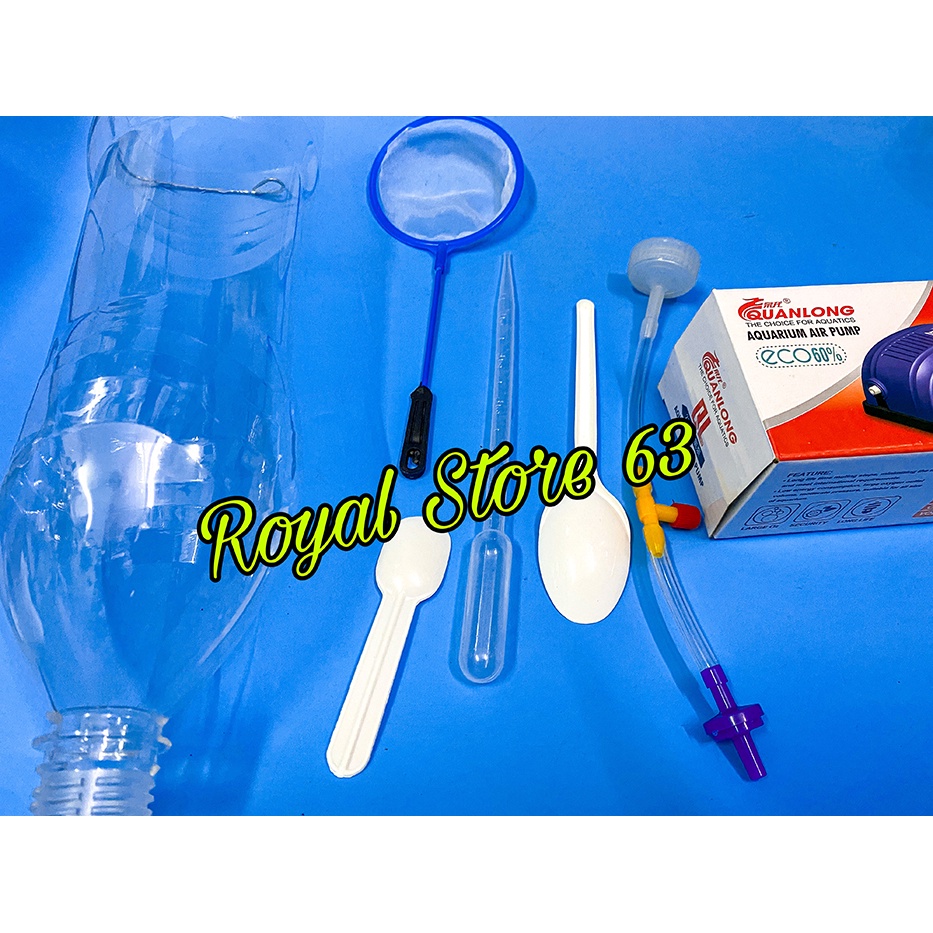 Combo bộ ấp Artermia và máy tạo oxy 1 vòi  cho cá cảnh