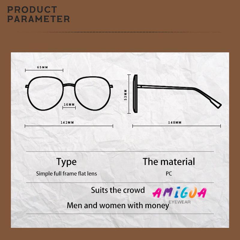 ✨✨Kính Mát Gọng Tròn Chống Ánh Sáng Xanh Thời Trang Cho Nam Và Nữ