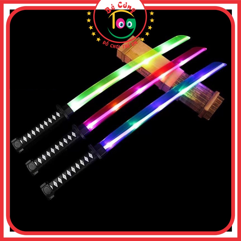 Đồ Chơi Kiếm Phát Sáng, Kiếm Nhật Katana Có Đèn Led Và Âm Thanh Cực Hot