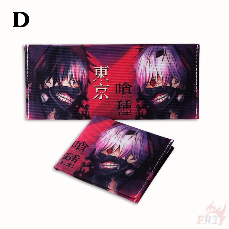❣️1 Ví Vải anime tokyo ghoul ❣️Ví Cầm Tay Thời Trang Cho Nam Và Nữ