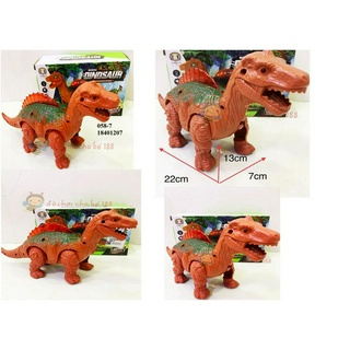 đồ chơi khủng long chiếu đèn(dùng pin)