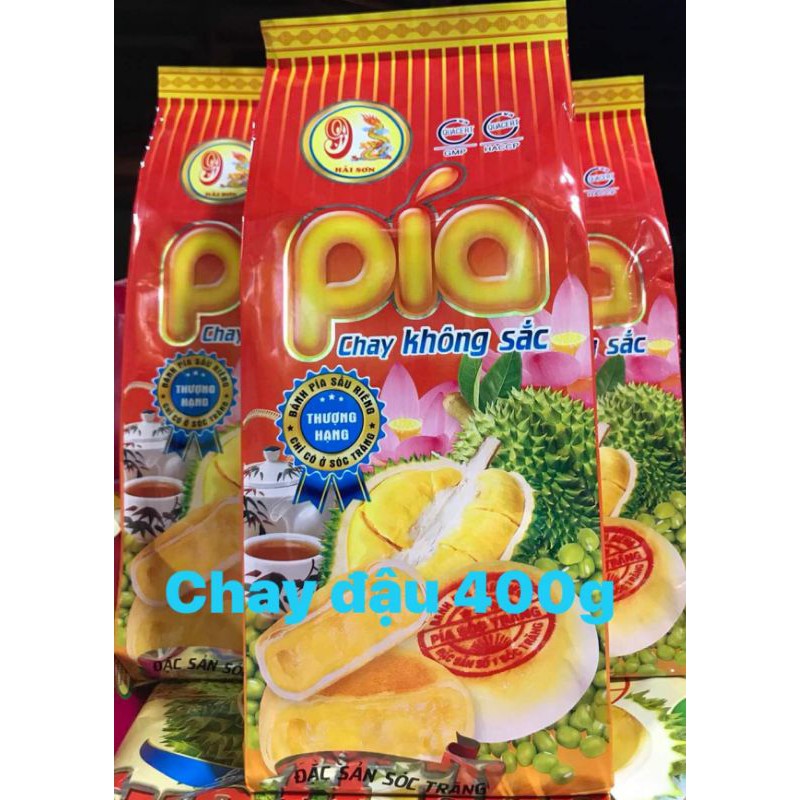 Bánh pía sầu riêng đậu Chay