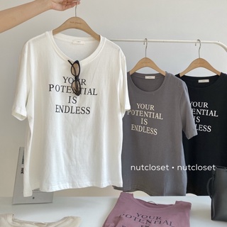 NUTCLOSET - Áo phông Your Potential 2105_A0634
