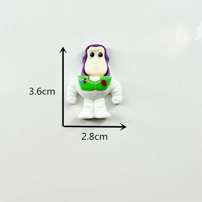 Keo Dán resin Hình Hoạt Hình Ba Mắt Quái Vật Buzz Lightyear diy