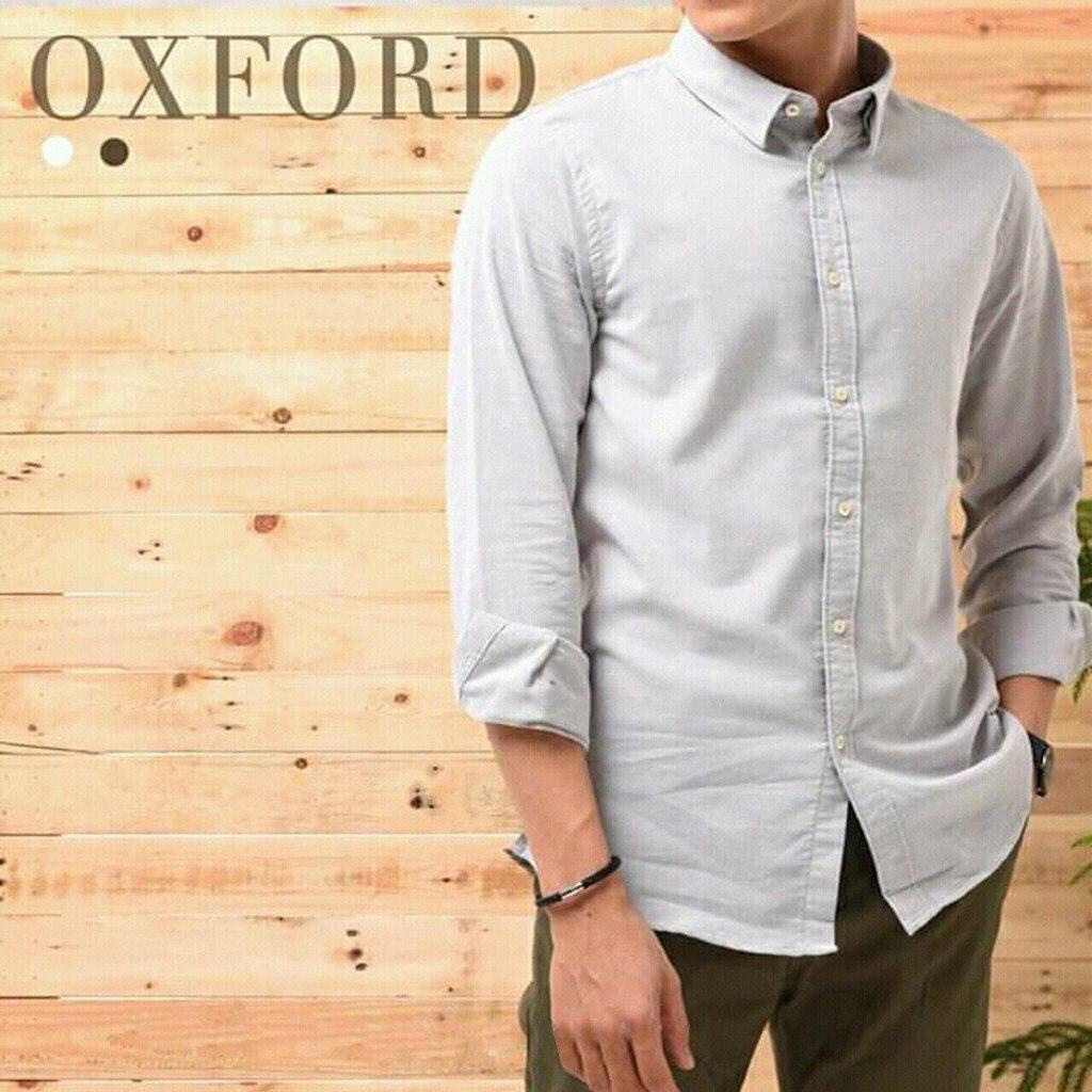 Áo sơ mi nam oxford slimfit, áo công sở dài tay, vải cao cấp - OMAN