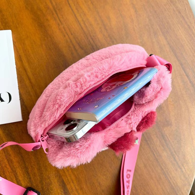 Túi đeo chéo mini Gấu dâu Lotso