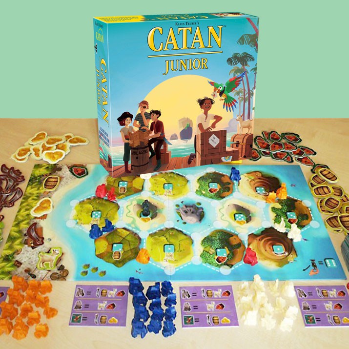 Bộ trò chơi board game Catan Junior cho gia đình