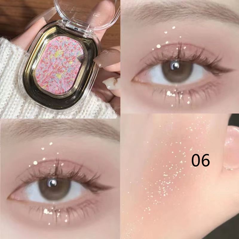 Phấn Mắt FAICCIA Màu Đơn Sắc Ánh Ngọc Trai Lấp Lánh Không Thấm Nước Và Mồ Hôi