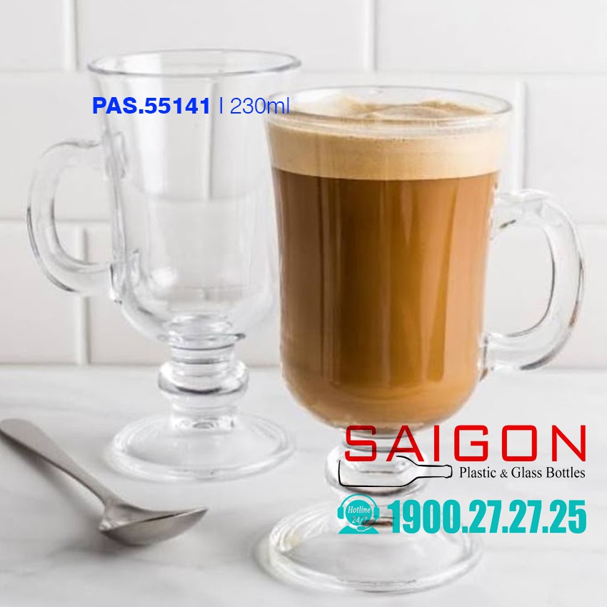 Ly Thủy Tinh Pasabahce Irish Coffee 230ml | Thủy Tinh cao cấp , Nhập Khẩu Thổ Nhĩ kỳ