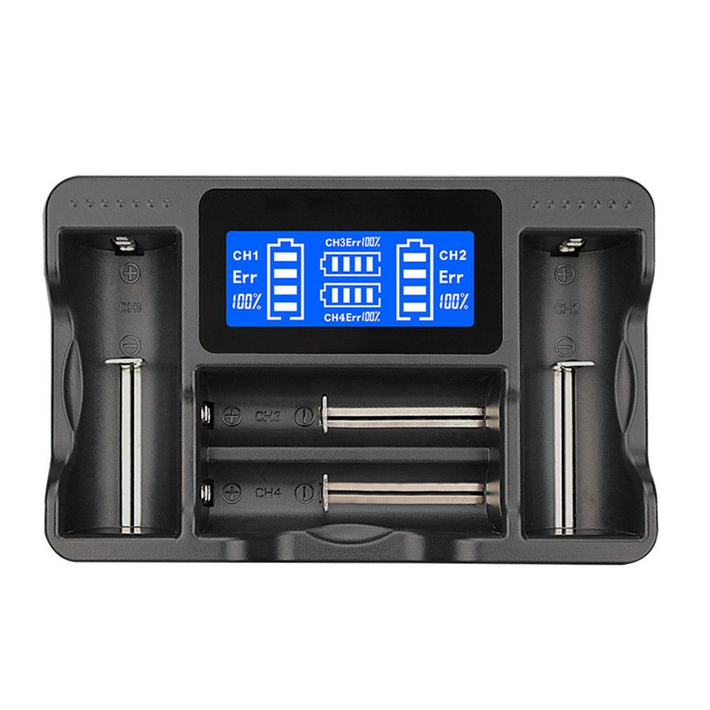 MYRONGVN Đế Sạc Pin Nhanh Thông Minh Có Đèn LED Chỉ Báo Cho Pin AA AAA NI-CD NI-MH