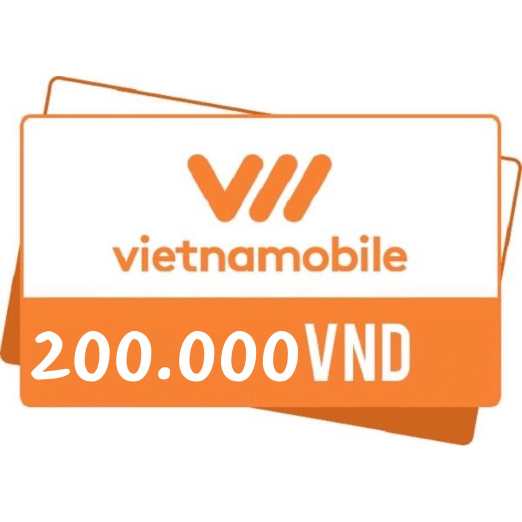 Thẻ Vietnamoblie 200k